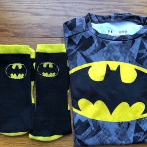 Under Armour Alter Ego Batman Camo Shirt & Socks